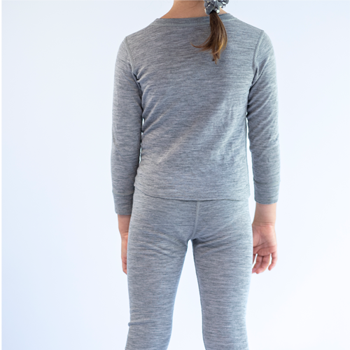Conjunto Primera Capa Niños/Niñas 100% Lana Merino