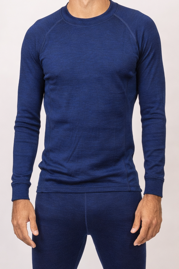 Primera Capa Camiseta Hombre 100% Lana Merino