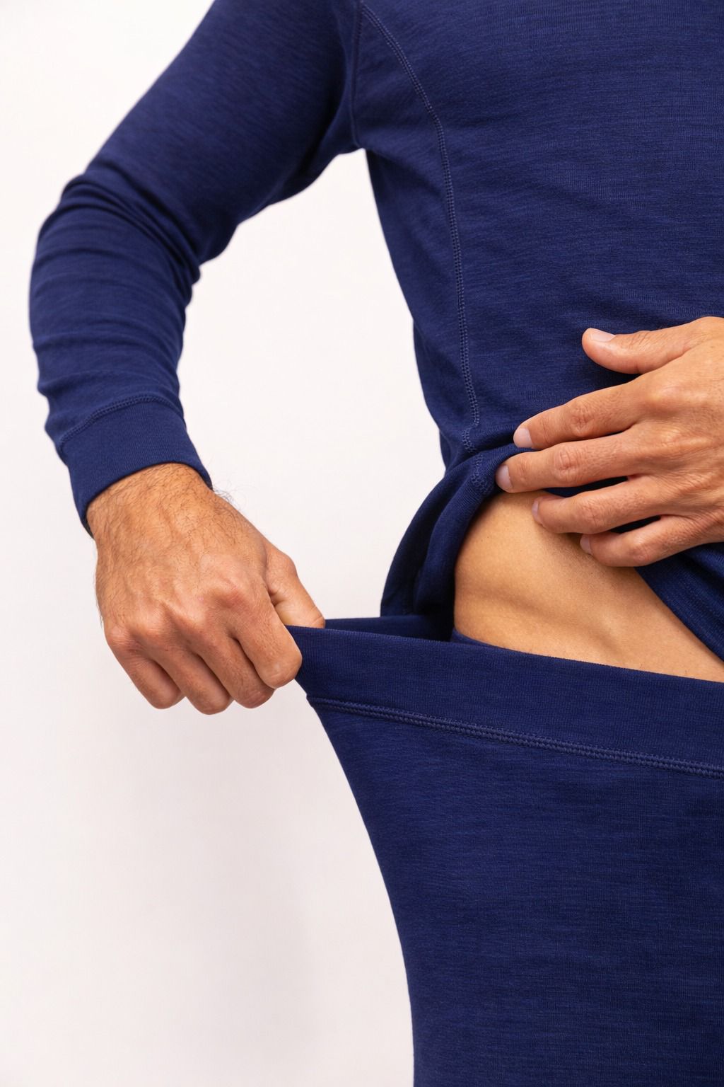 Primera Capa Pantalón Hombre 100% Lana Merino