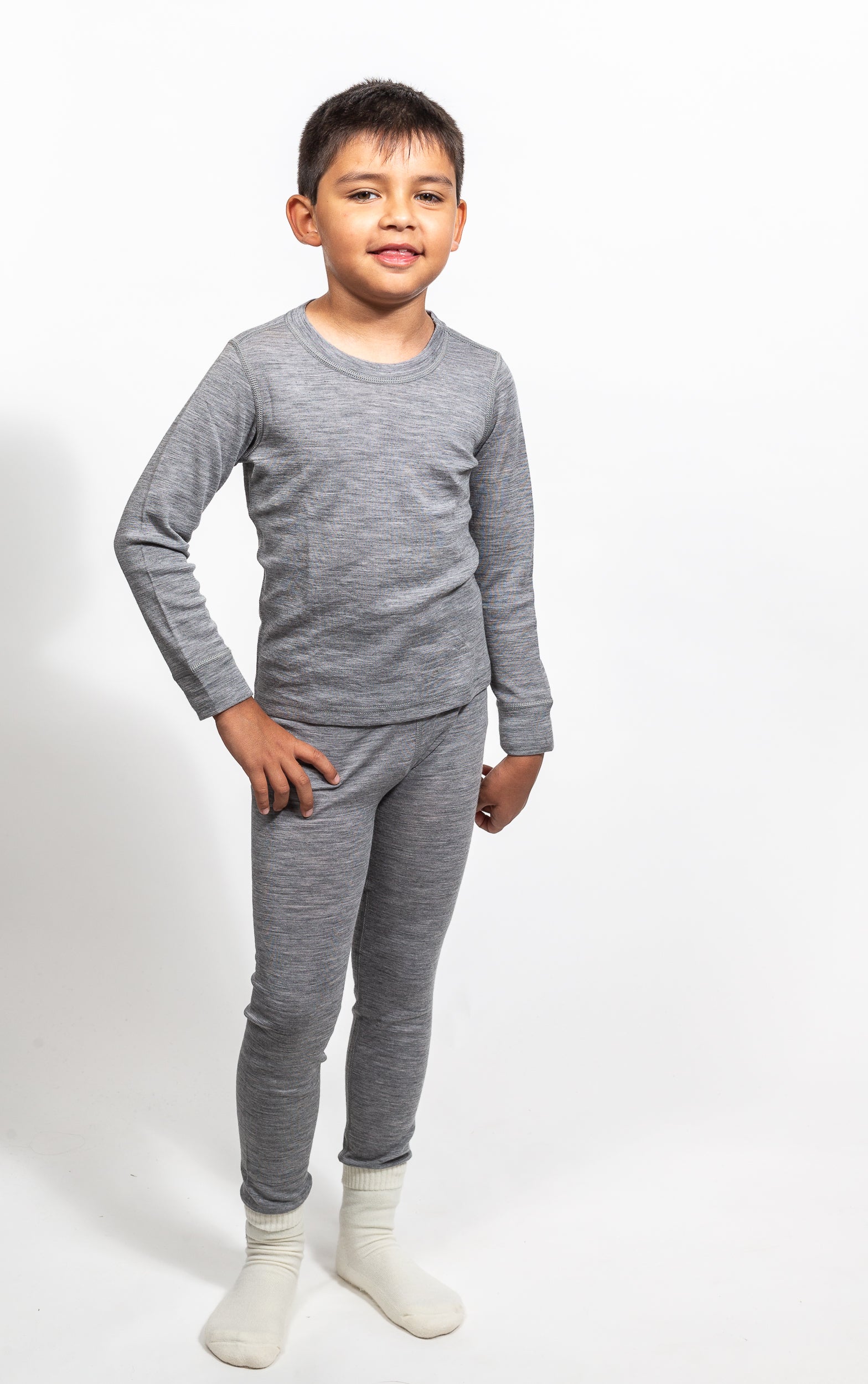 Conjunto Primera Capa Niños/Niñas 100% Lana Merino
