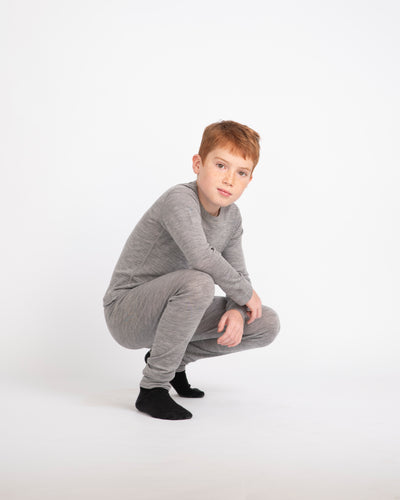 Conjunto Primera Capa Niños/Niñas 100% Lana Merino