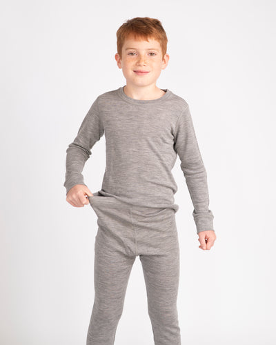 Conjunto Primera Capa Niños/Niñas 100% Lana Merino