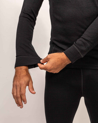 Primera Capa Camiseta Hombre 100% Lana Merino