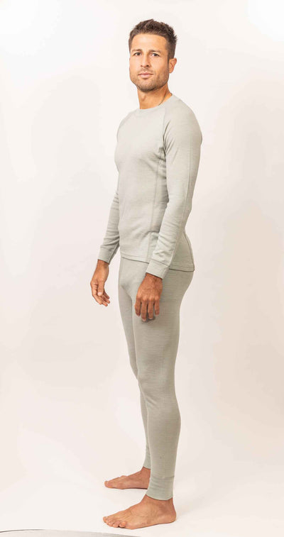 Primera Capa Camiseta Hombre 100% Lana Merino