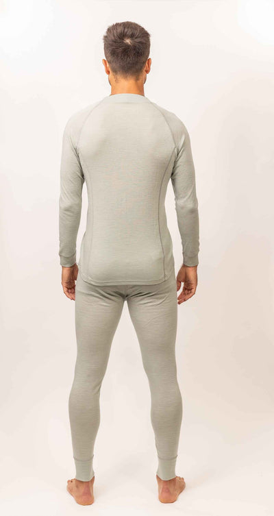 Primera Capa Camiseta Hombre 100% Lana Merino