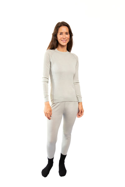Primera Capa Camiseta Mujer 100% Lana Merino