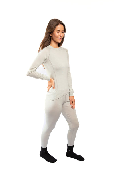 Primera Capa Camiseta Mujer 100% Lana Merino