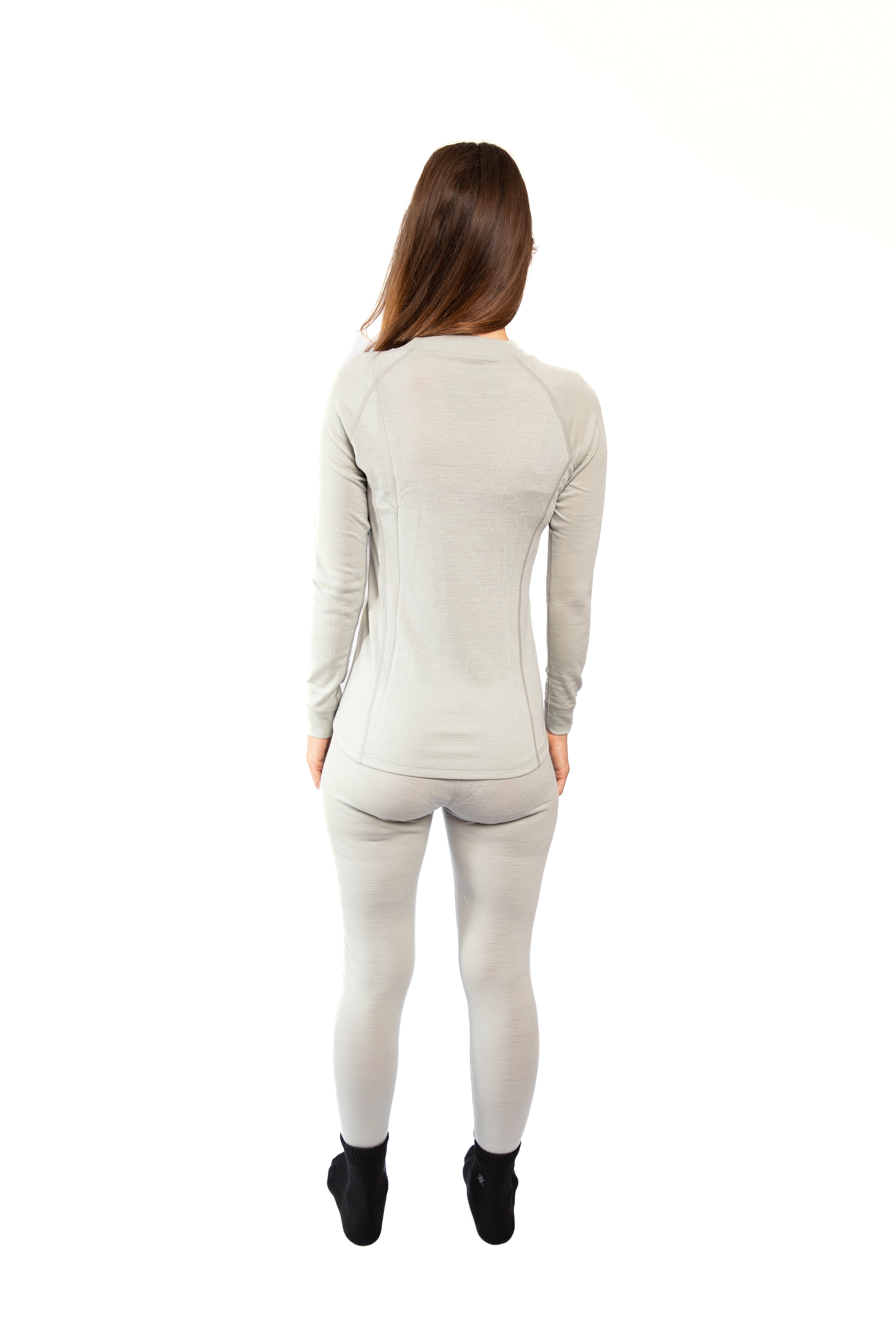 Primera Capa Camiseta Mujer 100% Lana Merino